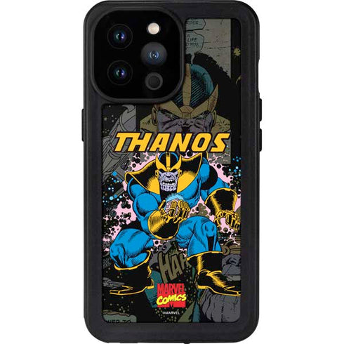 Marvel Classic Comics Thanos iPhone 14 Pro Max Waterproof Case