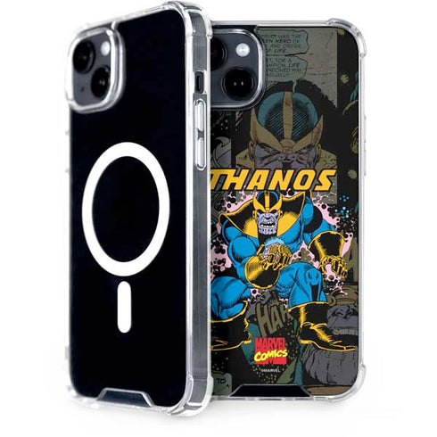Marvel Classic Comics Thanos iPhone 15 MagSafe Case