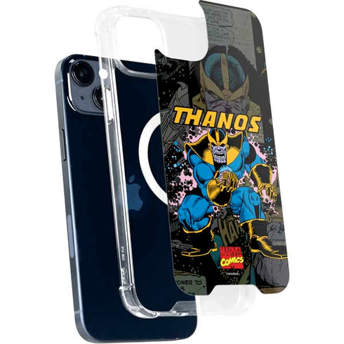 Marvel Classic Comics Thanos iPhone 15 MagSafe Case