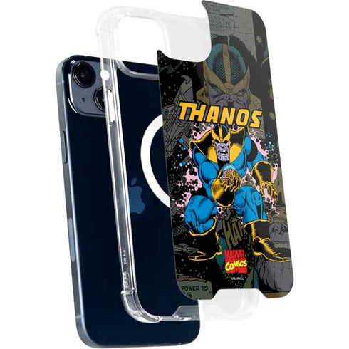 Marvel Classic Comics Thanos iPhone 15 Plus MagSafe Case
