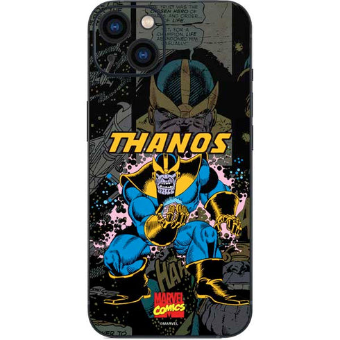 Marvel Classic Comics Thanos iPhone 15 Plus Skin