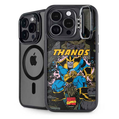 Marvel Classic Comics Thanos iPhone 15 Pro Kickstand Case