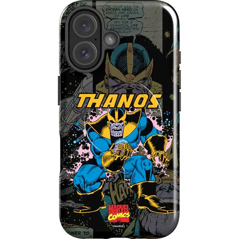 Marvel Classic Comics Thanos iPhone 16 Magsafe Impact Case