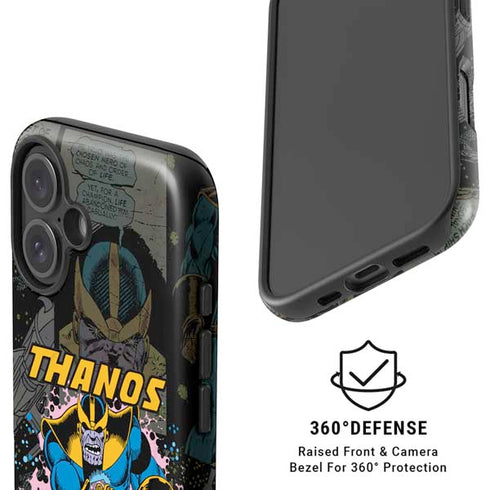 Marvel Classic Comics Thanos iPhone 16 Magsafe Impact Case