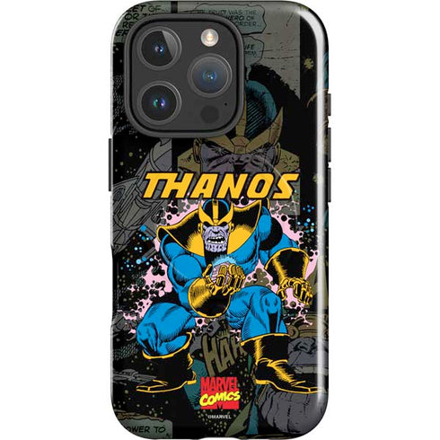 Marvel Classic Comics Thanos iPhone 16 Pro Magsafe Impact Case