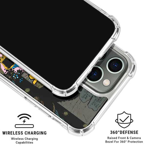 Marvel Classic Comics Thanos iPhone 16 Pro Max Clear Case