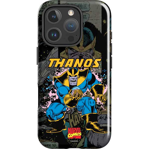 Marvel Classic Comics Thanos iPhone 16 Pro Max Magsafe Impact Case