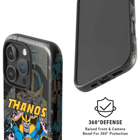Marvel Classic Comics Thanos iPhone 16 Pro Max Magsafe Impact Case