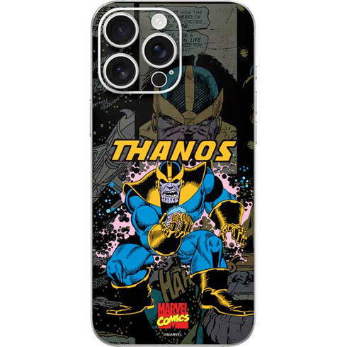 Marvel Classic Comics Thanos iPhone 16 Pro Max Skin