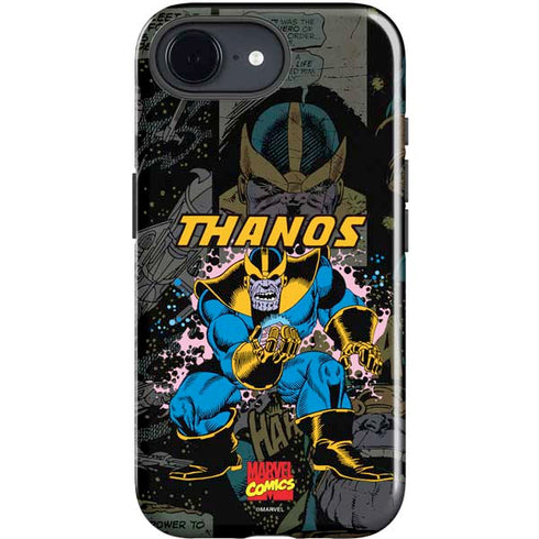 Marvel Classic Comics Thanos iPhone 16e Impact Case