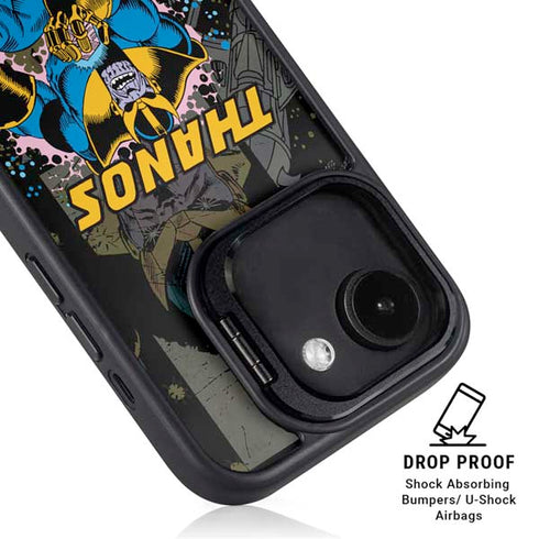 Marvel Classic Comics Thanos iPhone 16e Kickstand Case