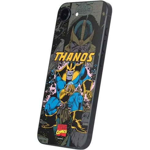 Marvel Classic Comics Thanos iPhone 16e Skin
