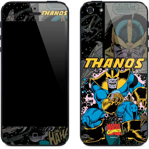 Marvel Classic Comics Thanos iPhone 5/5s/5SE Skin
