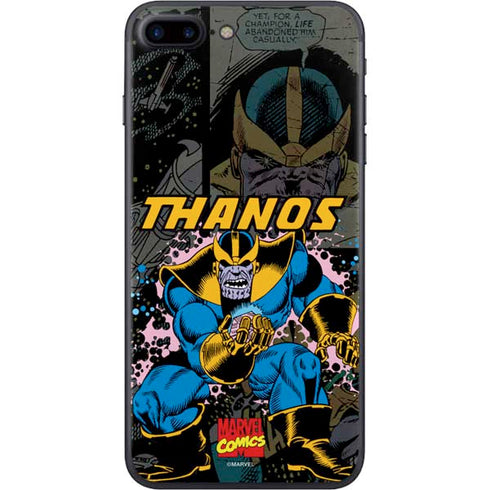 Marvel Classic Comics Thanos iPhone 8 Plus Skin