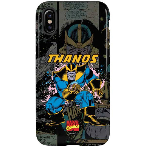 Marvel Classic Comics Thanos iPhone X Pro Case