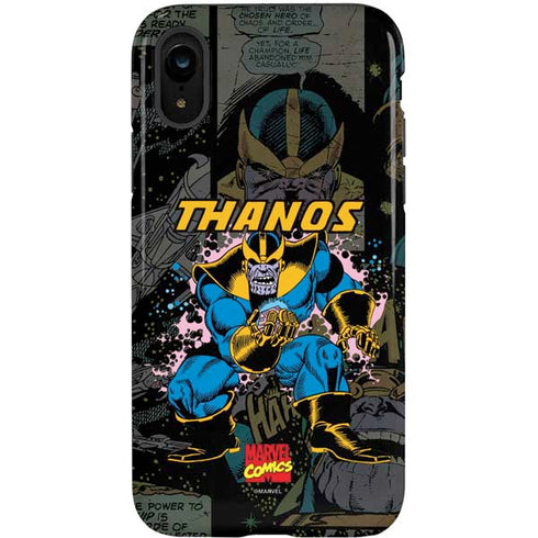 Marvel Classic Comics Thanos iPhone XR Pro Case