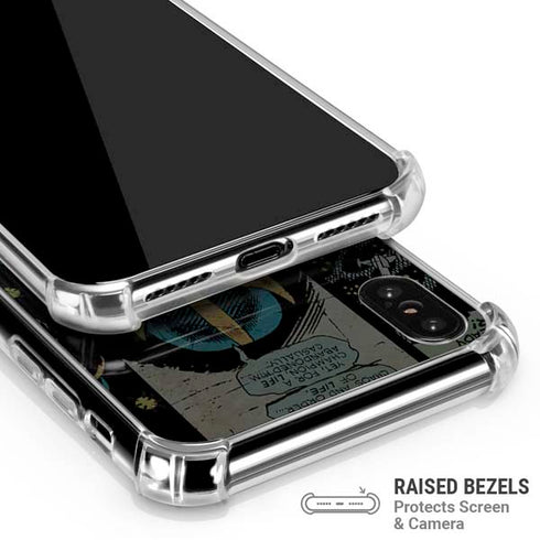 Marvel Classic Comics Thanos iPhone XS Max Clear Case