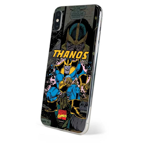 Marvel Classic Comics Thanos iPhone XS Max Skin