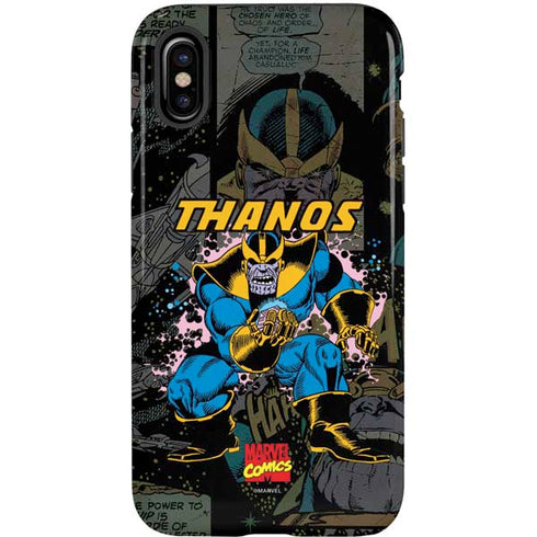Marvel Classic Comics Thanos iPhone XS Pro Case