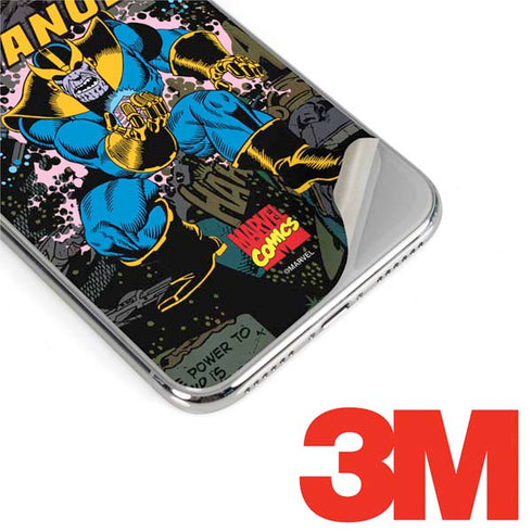 Marvel Classic Comics Thanos iPhone XS Skin