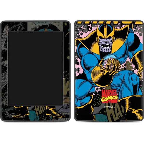 Marvel Classic Comics Thanos Amazon Kindle Skin