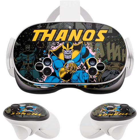 Marvel Classic Comics Thanos Meta Quest 3S Skin