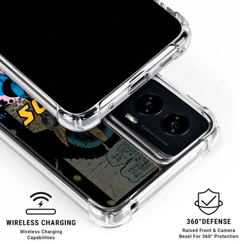 Marvel Classic Comics Thanos Moto G Power 5G (2024) Clear Case