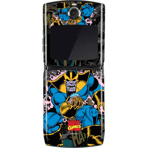 Marvel Classic Comics Thanos Motorola RAZR Skin