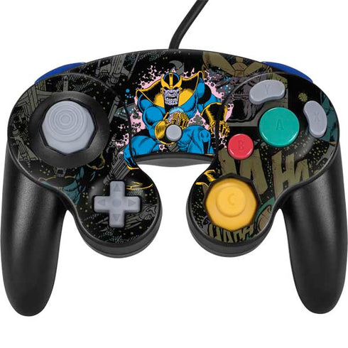 Marvel Classic Comics Thanos Nintendo GameCube Controller Skin