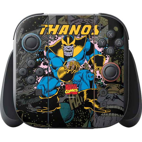 Marvel Classic Comics Thanos Nintendo Switch 2 (2025) with Joy-Con Skin