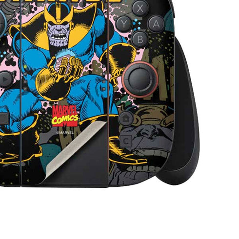 Marvel Classic Comics Thanos Nintendo Switch 2 (2025) Joy-Con Controller Skin