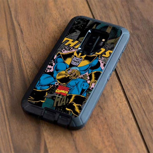 Marvel Classic Comics Thanos Otterbox Defender Galaxy Skin