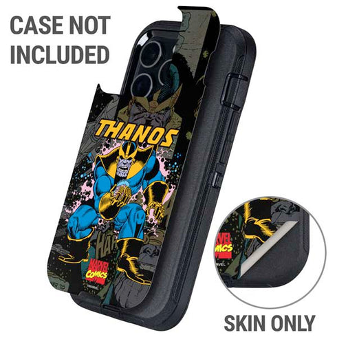 Marvel Classic Comics Thanos Otterbox Defender iPhone Skin