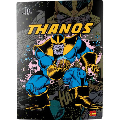 Marvel Classic Comics Thanos PS5 Console Skin