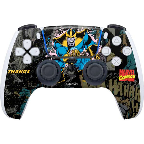 Marvel Classic Comics Thanos PS5 Controller Skin