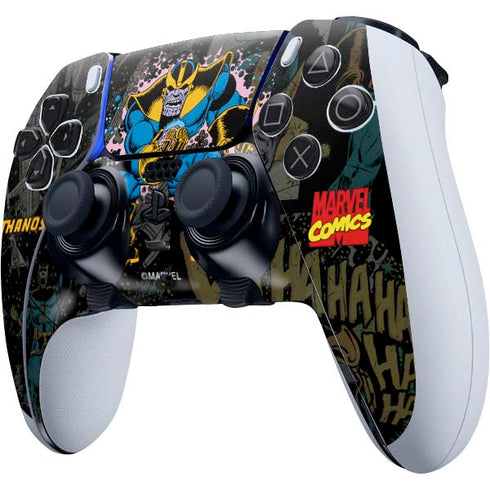Marvel Classic Comics Thanos PS5 DualSense Edge Pro Controller Skin