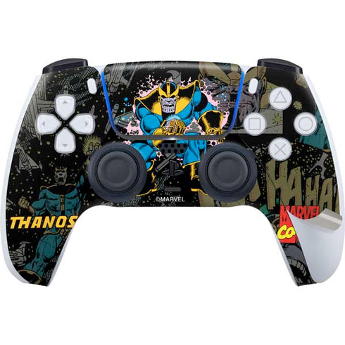 Marvel Classic Comics Thanos PS5 Pro Bundle Skin