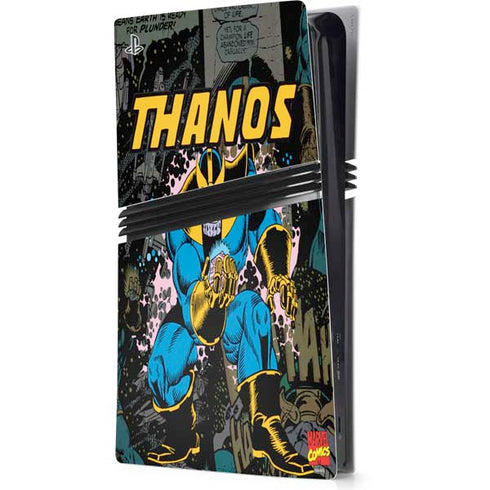 Marvel Classic Comics Thanos PlayStation PS5 Skins