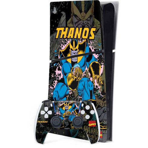 Marvel Classic Comics Thanos PlayStation PS5 Skins