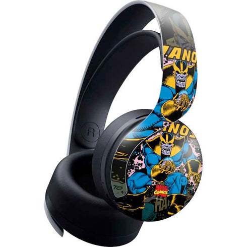 Marvel Classic Comics Thanos PULSE 3D Wireless Headset for PS5 Skin