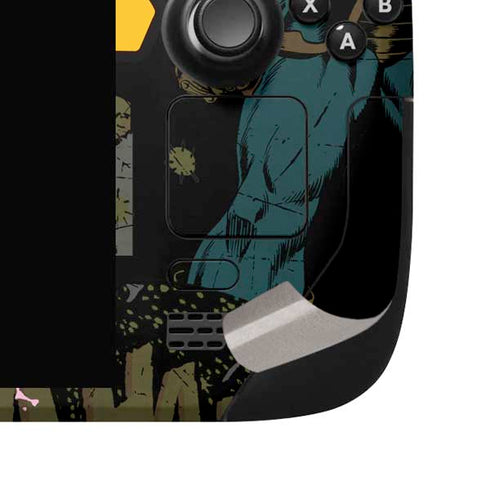 Marvel Classic Comics Thanos Steam Deck Handheld Gaming Computer OLED Skin