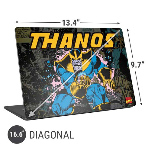 Marvel Classic Comics Thanos Universal Laptop 16.6in (13.4 x 9.7in) Skin