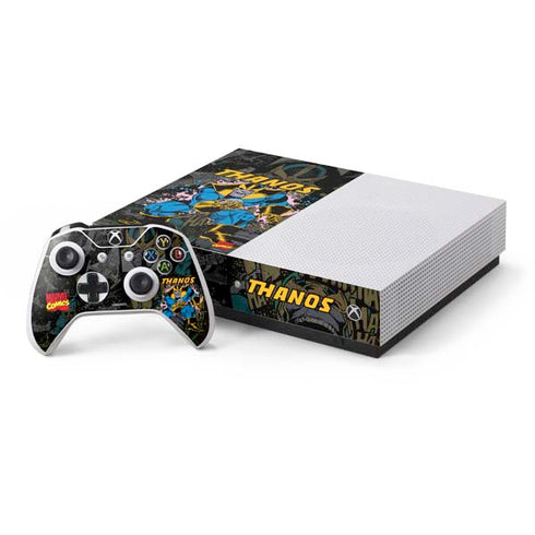 Marvel Classic Comics Thanos Xbox One S Console and Controller Bundle Skin