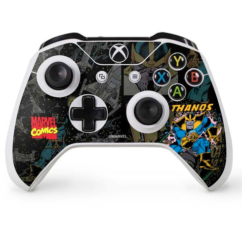 Marvel Classic Comics Thanos Xbox One S Console and Controller Bundle Skin