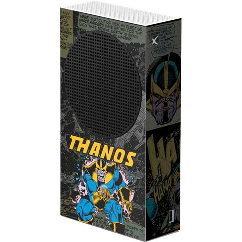 Marvel Classic Comics Thanos Xbox Series S Console Skin