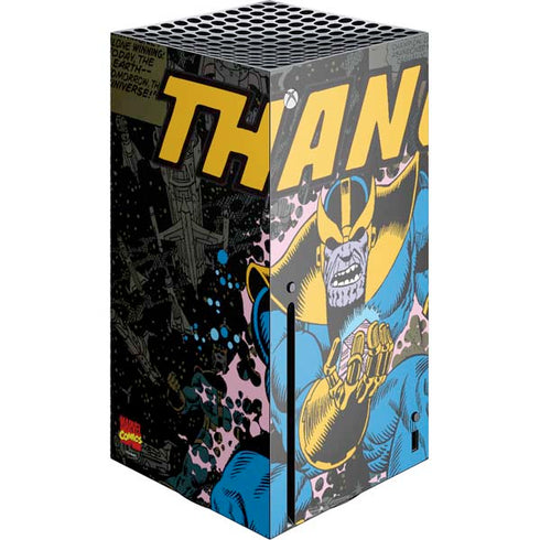 Marvel Classic Comics Thanos Xbox Series X Console Skin