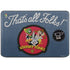 Looney Tunes Thats All Folks Patch HP Chromebook Skin