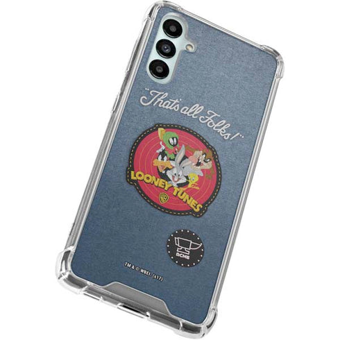 Looney Tunes Thats All Folks Patch Gabb Phone 4 Clear Case