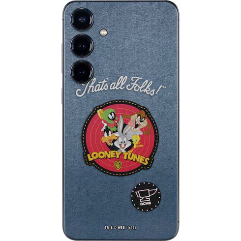 Looney Tunes Thats All Folks Patch Galaxy A16 5G Skin