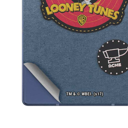 Looney Tunes Thats All Folks Patch Galaxy Z Fold6 Skin